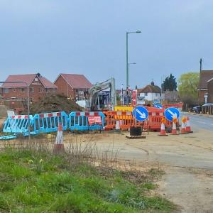 Goodbye Red Brick Bus Shelter march 2022